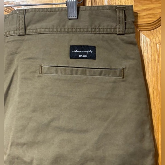 I Love Ugly Hi Stranger Khaki Men's Cropped Chino Pants XL - Picture 4 of 7